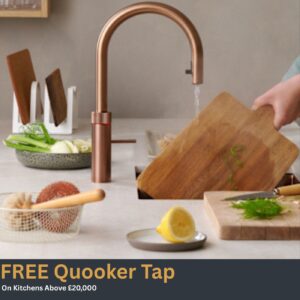 Free Quooker Tap, Big Discount offer on German Kitchens