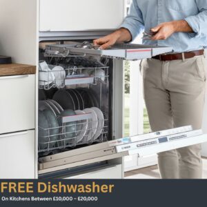 FREE Dishwasher, Big Discount offer on German Kitchens