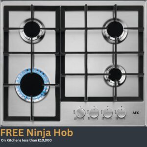 FREE Ninja Hob, Big Discount offer on German Kitchens