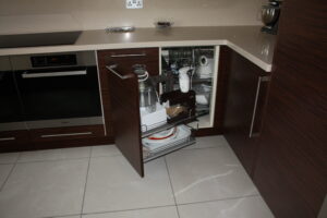 Functional corner unit for German kitchens in London