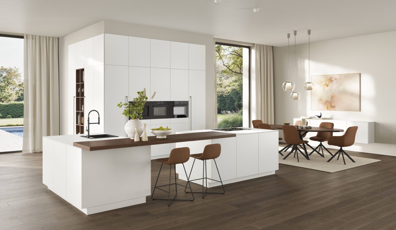 Luxury German kitchen in Baker street