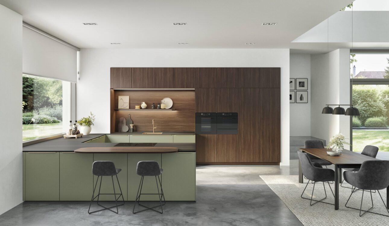 Luxury German kitchen in Mayfair