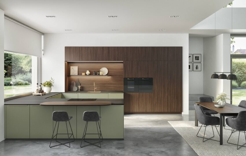 Luxury German kitchen in Mayfair