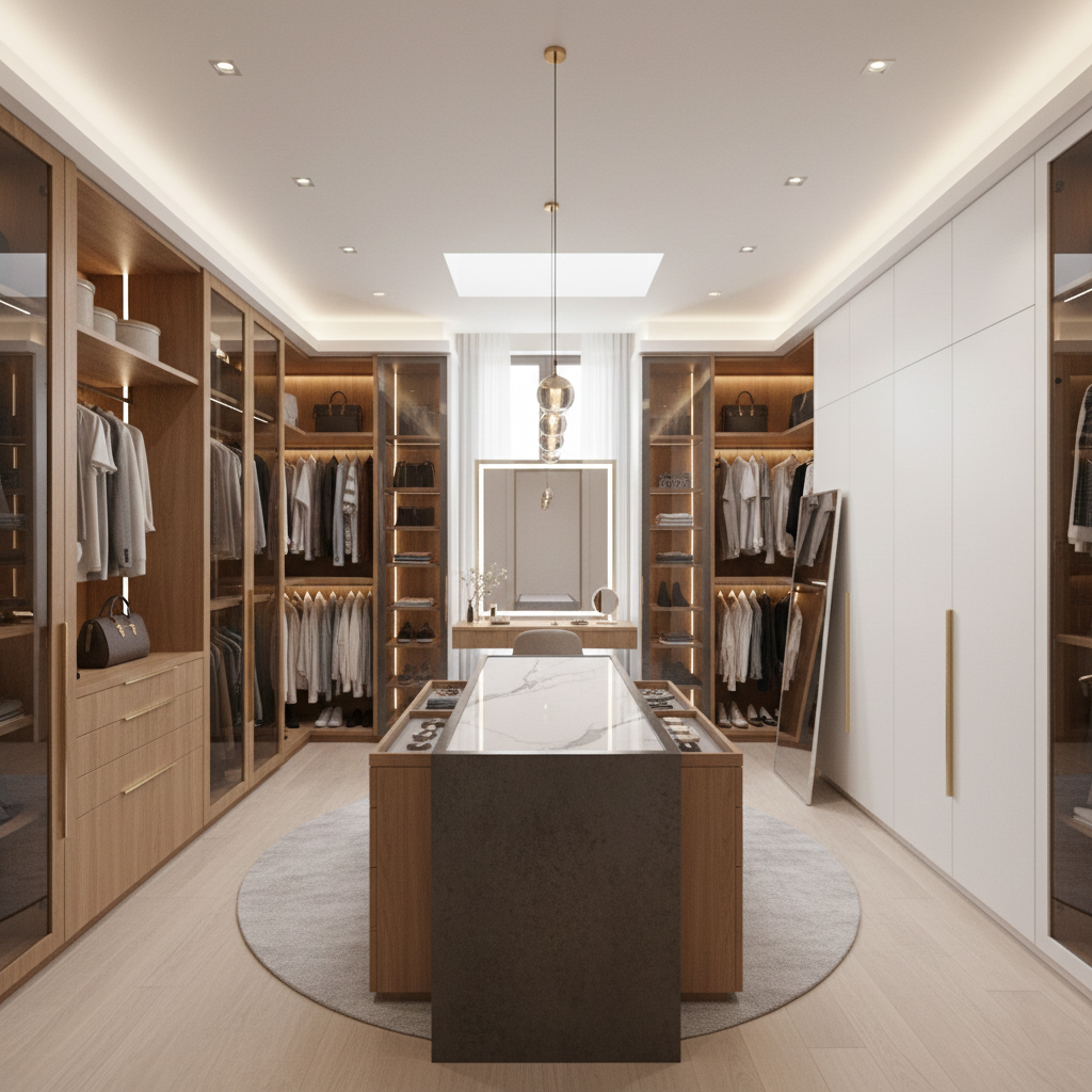 premium Walk-in Wardrobe London