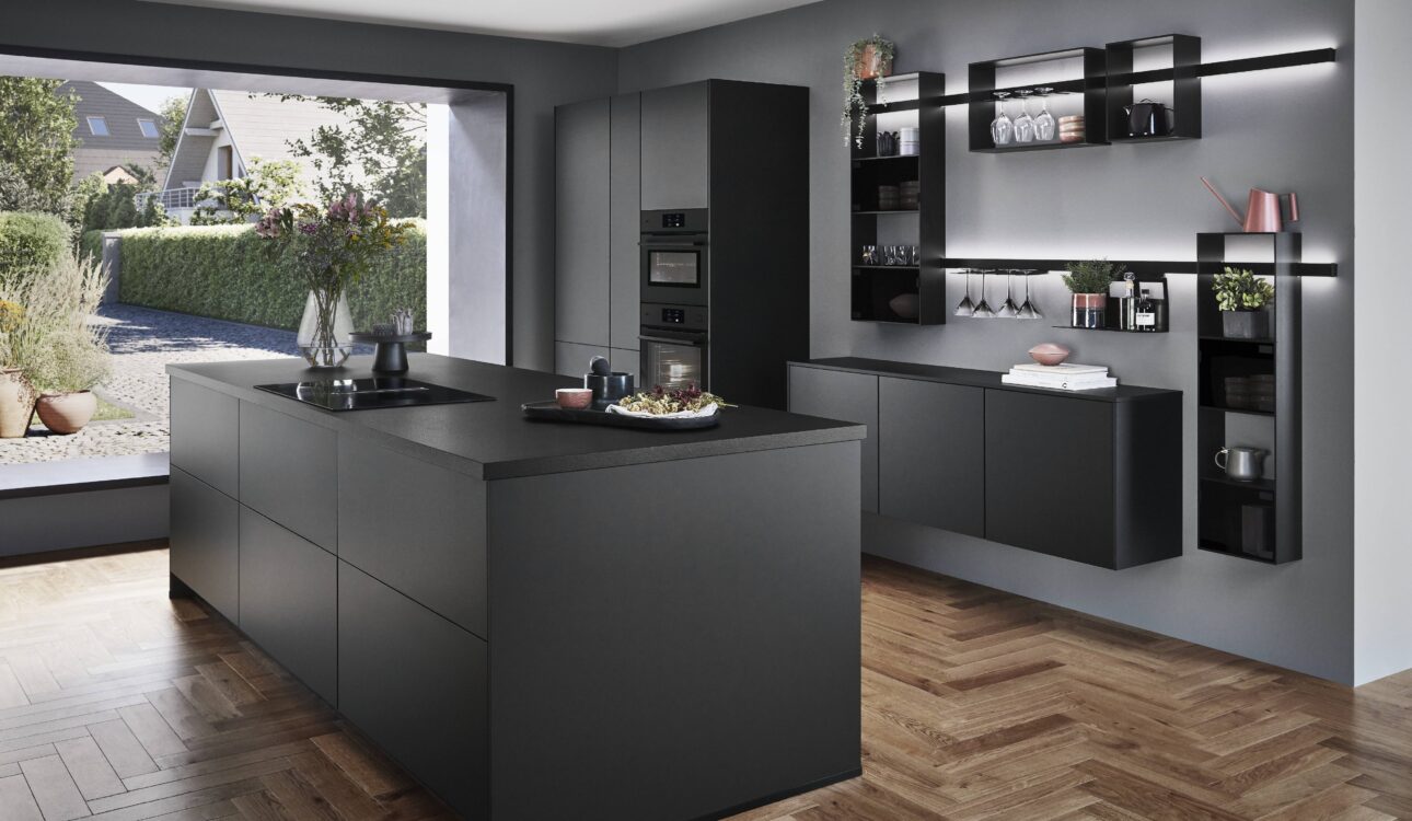 Modern German kitchen in Baker street